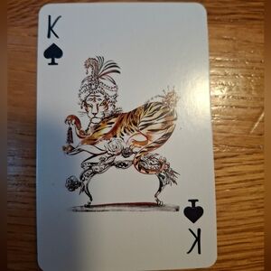 Christian Louboutin King Of Spades Collectible Card New In Case
